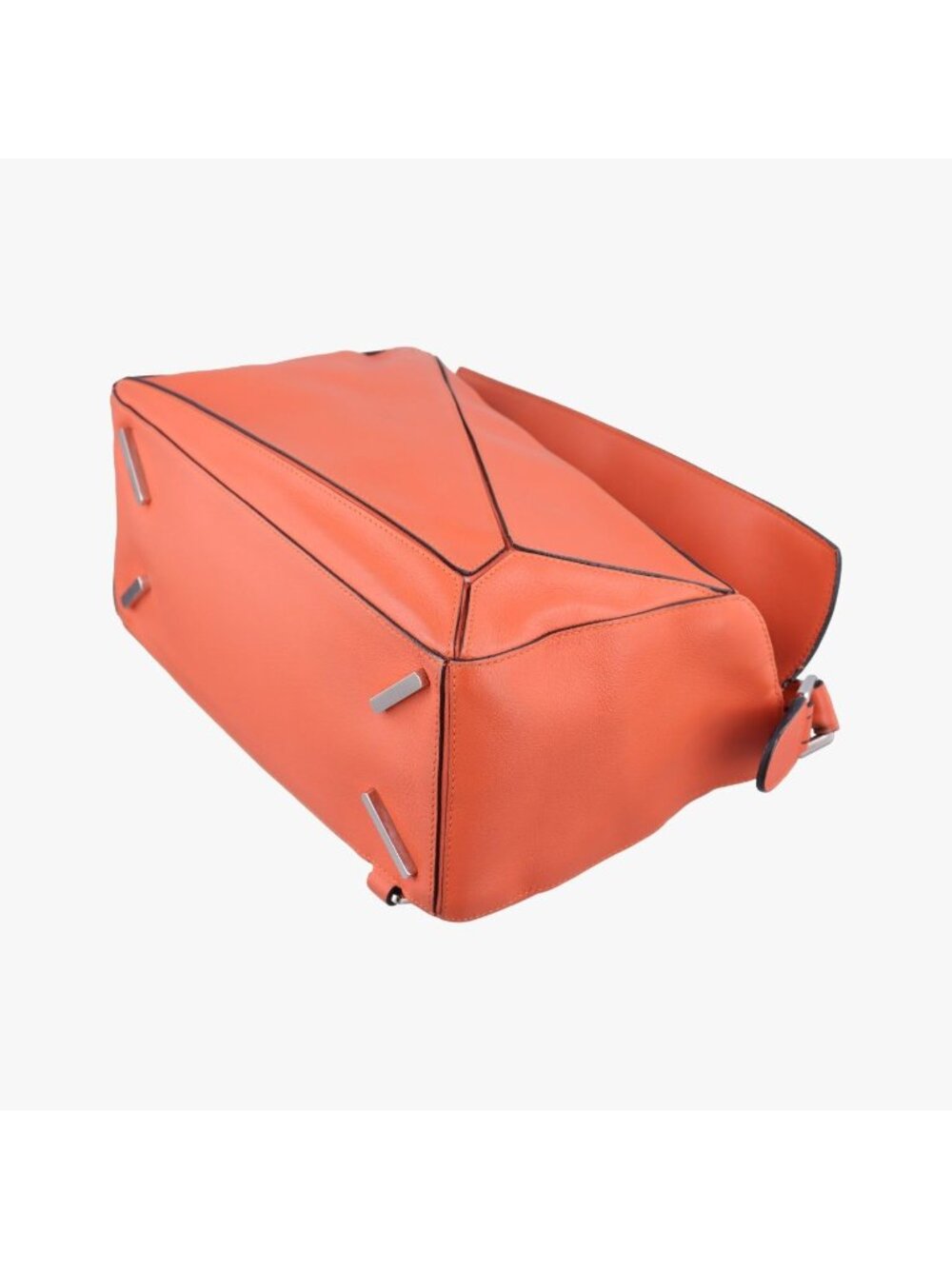 Loewe Puzzle Bag Orange Leather - Picture 4 of 15